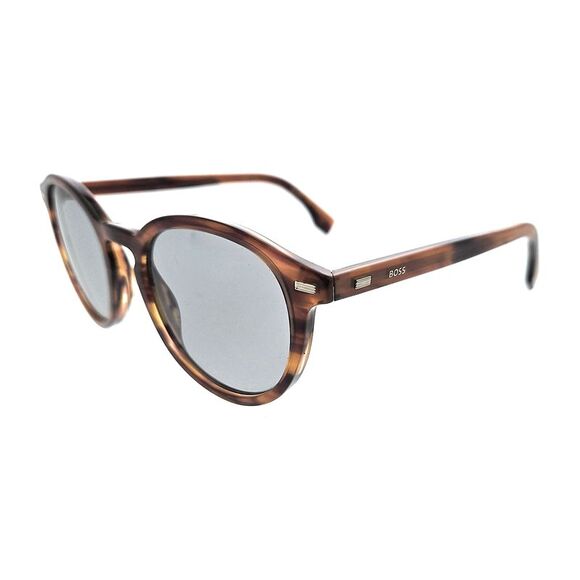 Hugo Boss BOSS 1365/S SX7 SX7 Light Havana Round Sunglasses